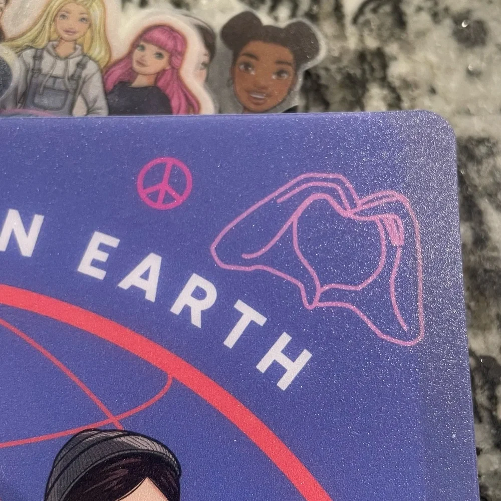 New Barbie Best Place On Earth Together Notebook Journal W/Barbie Tabs